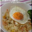☆ チーズと目玉焼きの のせピラ ☆