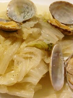 白菜とあさりのバター蒸し-レシピのメイン写真
