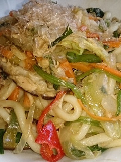 身体ポカポカ♪ツナ缶焼きうどん-レシピのメイン写真