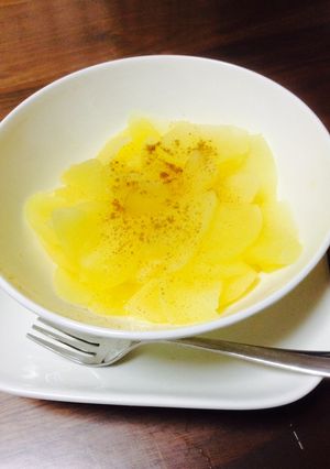 レンジで簡単♪りんごのコンポート-レシピのメイン写真