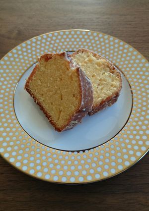ふわふわしっとりレモンパウンドケーキ♪-レシピのメイン写真