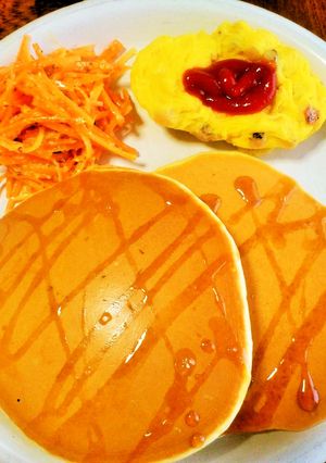 ちょっとひと手間☆ふわふわホットケーキ-レシピのメイン写真