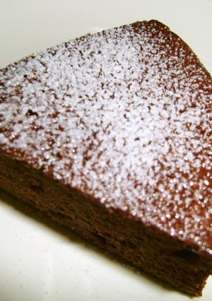 ★糖質オフ!レンジで簡単*ココアケーキ*-レシピのメイン写真