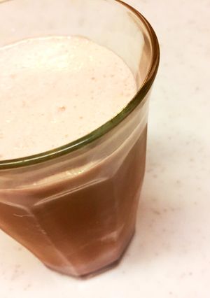 お家で簡単！低カロ ココアフラペチーノ-レシピのメイン写真