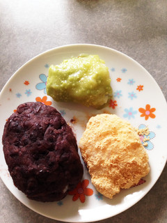 おはぎ(三種類)-レシピのメイン写真