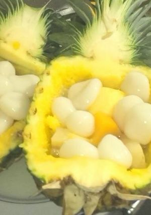 パイナップルのフルーツポンチ-レシピのメイン写真