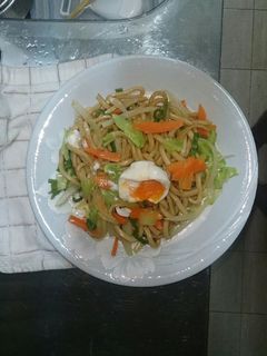 半熟たま焼きうどん-レシピのメイン写真