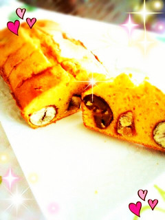 ブランデー漬け栗の渋皮煮♡パウンドケーキ-レシピのメイン写真