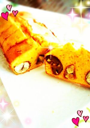 ブランデー漬け栗の渋皮煮♡パウンドケーキ-レシピのメイン写真