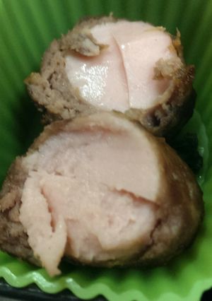 魚肉ソーセージの挽き肉まき お弁当-レシピのメイン写真