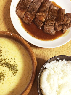 安いステーキ肉でも柔らかく!?-レシピのメイン写真