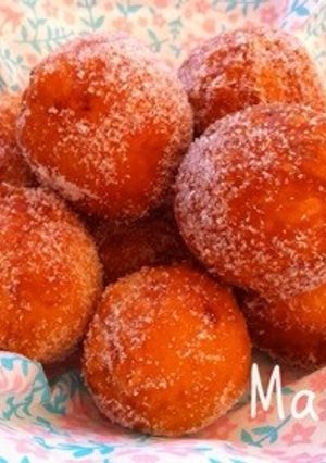 ベジスイーツ♡卵無しかりふわ長芋ドーナツ-レシピのメイン写真