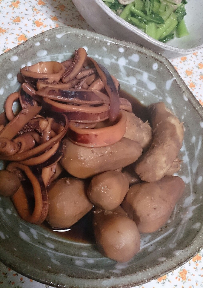 里芋といかの煮物-レシピのメイン写真