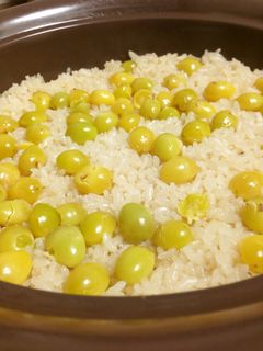 銀杏ご飯♡土鍋炊き-レシピのメイン写真