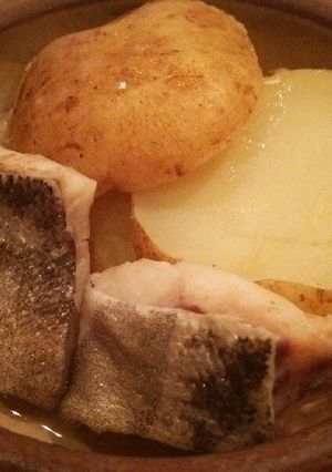 たらとじゃがいもと玉ねぎの蒸し煮-レシピのメイン写真