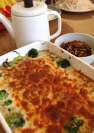 ココナッツオイルで作る豆乳グラタン-レシピのメイン写真