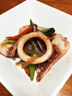 中華風イカの野菜炒め-レシピのメイン写真