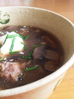 鶏と玉ねぎとキノコのバルサミコ風味スープ-レシピのメイン写真