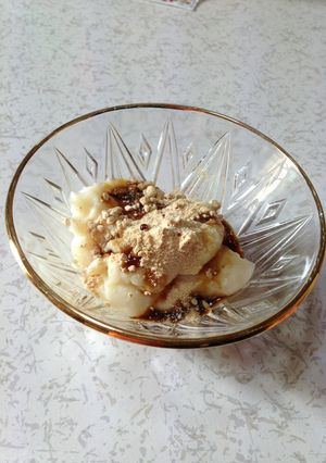 5分で即興！ぷるるん豆乳もち♡-レシピのメイン写真