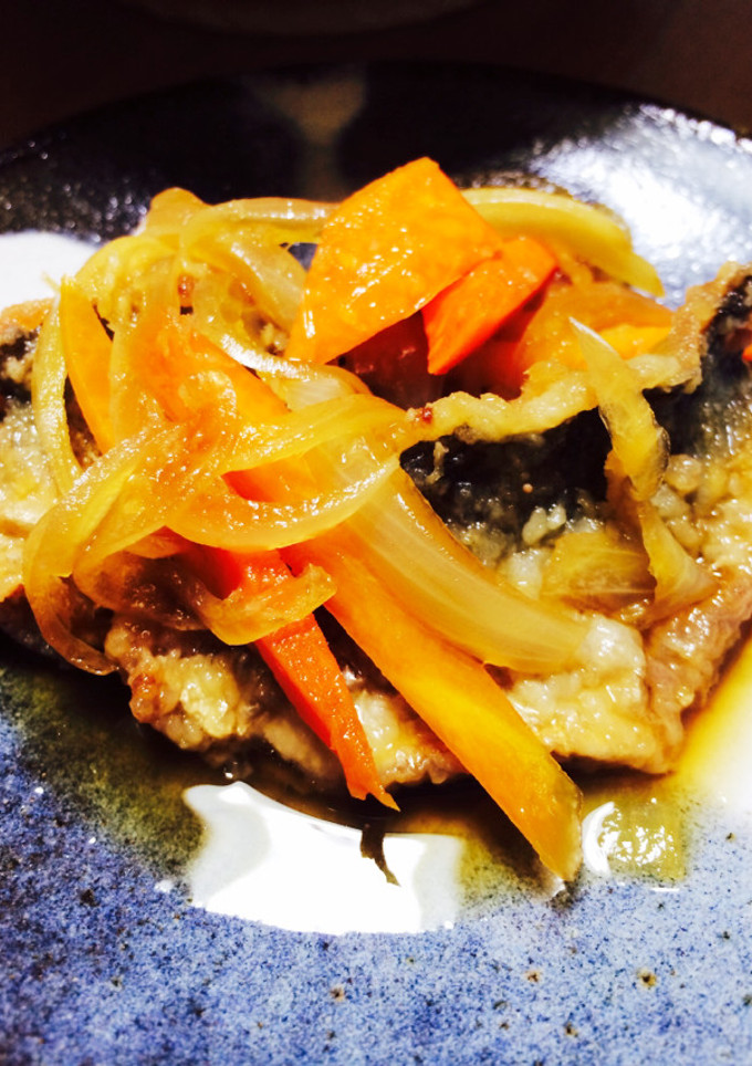 お酢おかず♪鯵の南蛮漬け！-レシピのメイン写真