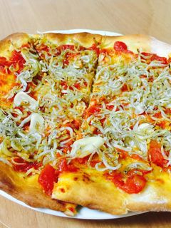 しらすのピザ-レシピのメイン写真