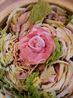 ピリ辛☆白菜と豚肉の重ね蒸し-レシピのメイン写真