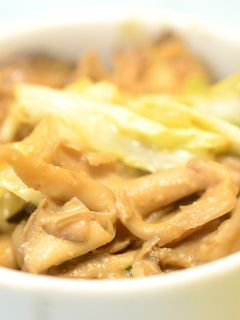 キャベツ・玉ねぎ・舞茸の味噌マヨ炒め-レシピのメイン写真
