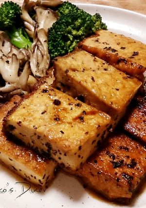 レモンバジル＊照り焼き厚揚げ-レシピのメイン写真