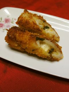 ちくわのバジル風味フライ-レシピのメイン写真