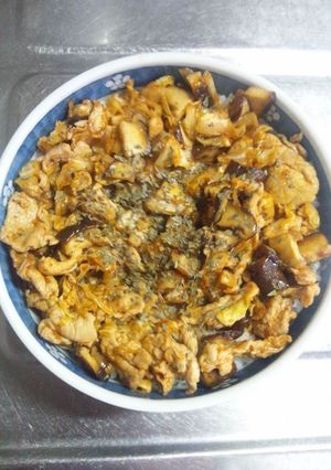 ８月１０日晩飯【豚辛丼】-レシピのメイン写真