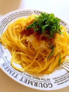 なめたけおろしパスタ-レシピのメイン写真