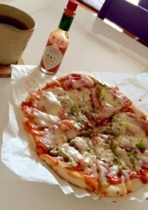 フライパンピザ-レシピのメイン写真