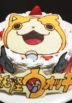 妖怪ウォッチ☆ジバニャン☆ケーキ-レシピのメイン写真