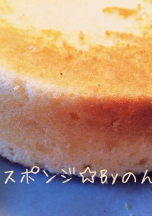 Xmasケーキにしっとりスポンジケーキ☆-レシピのメイン写真