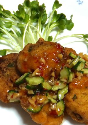 タイ風さつま揚げ(たら)-レシピのメイン写真