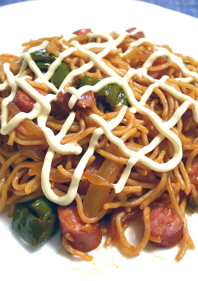 簡単！うまっ☆ナポリタン焼きそば-レシピのメイン写真