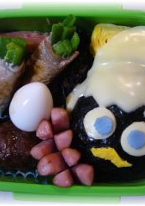 懐かしい♪カリメロ弁当-レシピのメイン写真