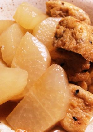 簡単にめんつゆで大根とがんもどきの煮もの-レシピのメイン写真