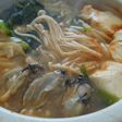 テーブルマークのうどんで…牡蠣チゲうどん