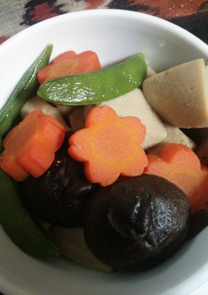 高野豆腐の煮物♪-レシピのメイン写真