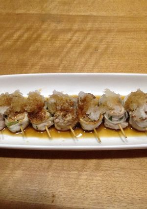 豚シソロール大根おろしポン酢がけ-レシピのメイン写真