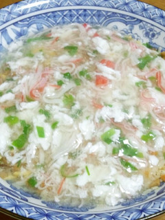 カニあんかけチャーハン♪-レシピのメイン写真