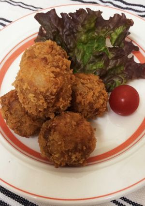 ミニトマトの豚ロールフライ-レシピのメイン写真