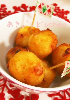 簡単☆カリッとポテトボール-レシピのメイン写真
