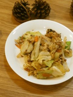 ザ・実験!塩レモンを野菜炒めにかけると?-レシピのメイン写真