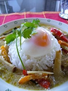 バジル仕上げのさわやかタイカレー-レシピのメイン写真