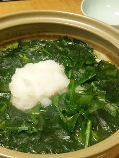 ほうれん草と豚バラのみぞれ鍋-レシピのメイン写真