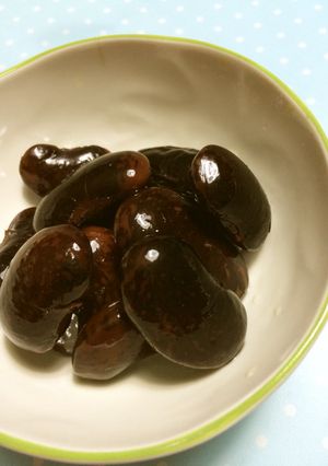 紫花豆のあっさり煮♡-レシピのメイン写真