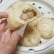 なめ茸肉まん◎HMで簡単中華まん