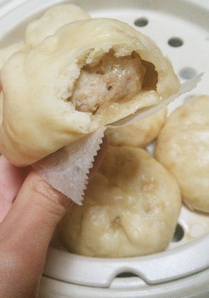 なめ茸肉まん◎HMで簡単中華まん-レシピのメイン写真